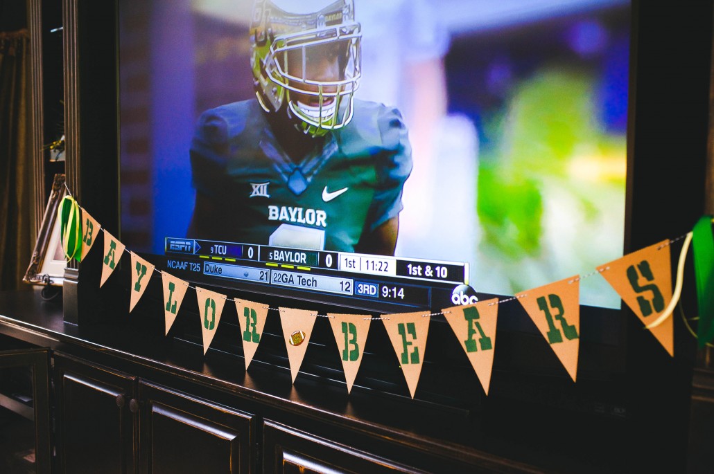 Baylor Watch Party Pennant