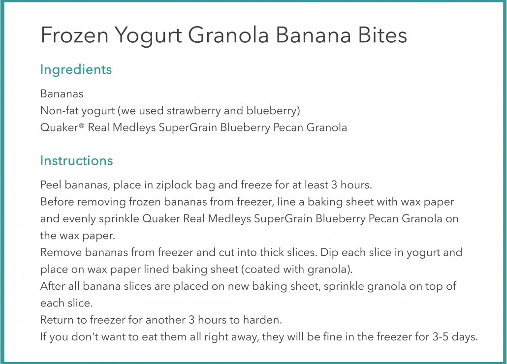 Frozen-Yogurt-Granola-Banana-Bites