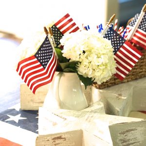 fourth of july decor red white and blue americana freedom independence day