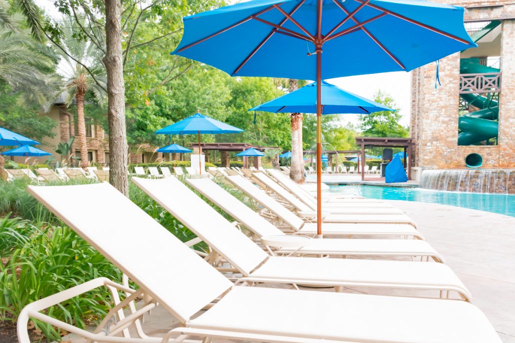 family staycation the woodlands resort summer trip kid friendly hotel pool 
