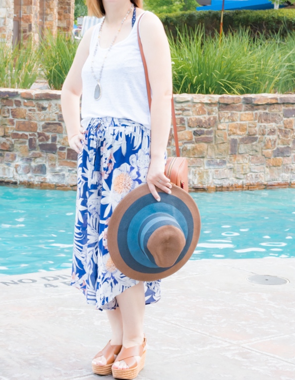 resort wear vacation summer outfit resort style floppy hat