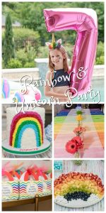 Rainbow and Unicorn Party Thoughtfully Styled