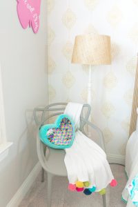 Colorful and bright big girl bedroom reveal Thoughtfully Styled