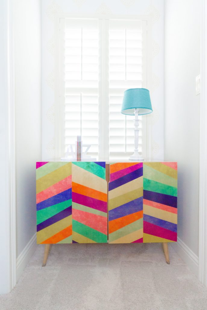 Colorful and bright big girl bedroom reveal Thoughtfully Styled